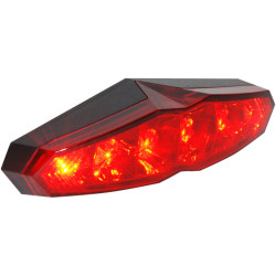 KOSO TAILLIGHT INFINITY LED RED LENS, HB025020