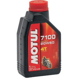 MOTUL 7100 20W50 4T SYNTHETIC OIL (1 litre)