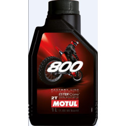 MOTUL 800 FACTORY LINE OFF ROAD 2T SYNTHETIC OIL (1 litre)
