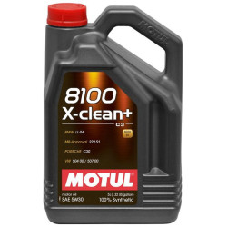 MOTUL 8100 X-CLEAN +C3 5W30 4T SYNTHETIC OIL (5 litre)