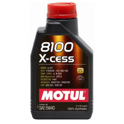MOTUL 8100 X-CESS 5W40 4T SYNTHETIC OIL (1 litre)