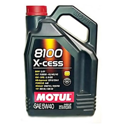 MOTUL 8100 X-CESS 5W40 4T SYNTHETIC OIL (4 litre)