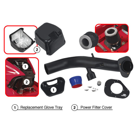 RIVA RACING Power Filter Kit, Pro-Series, KAW Ultra 250X, RK13096